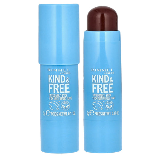 Rimmel London, Kind & Free, Tinted Multi Stick, 005 Berry Sweet, 0.17 oz (5 g) - Image 1