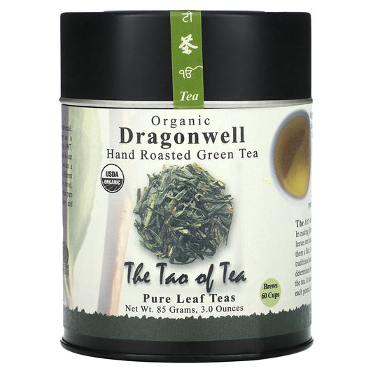 The Tao of Tea, Organic Hand Roasted Green Tea, Dragonwell, 3 oz (85 g) - Image 1