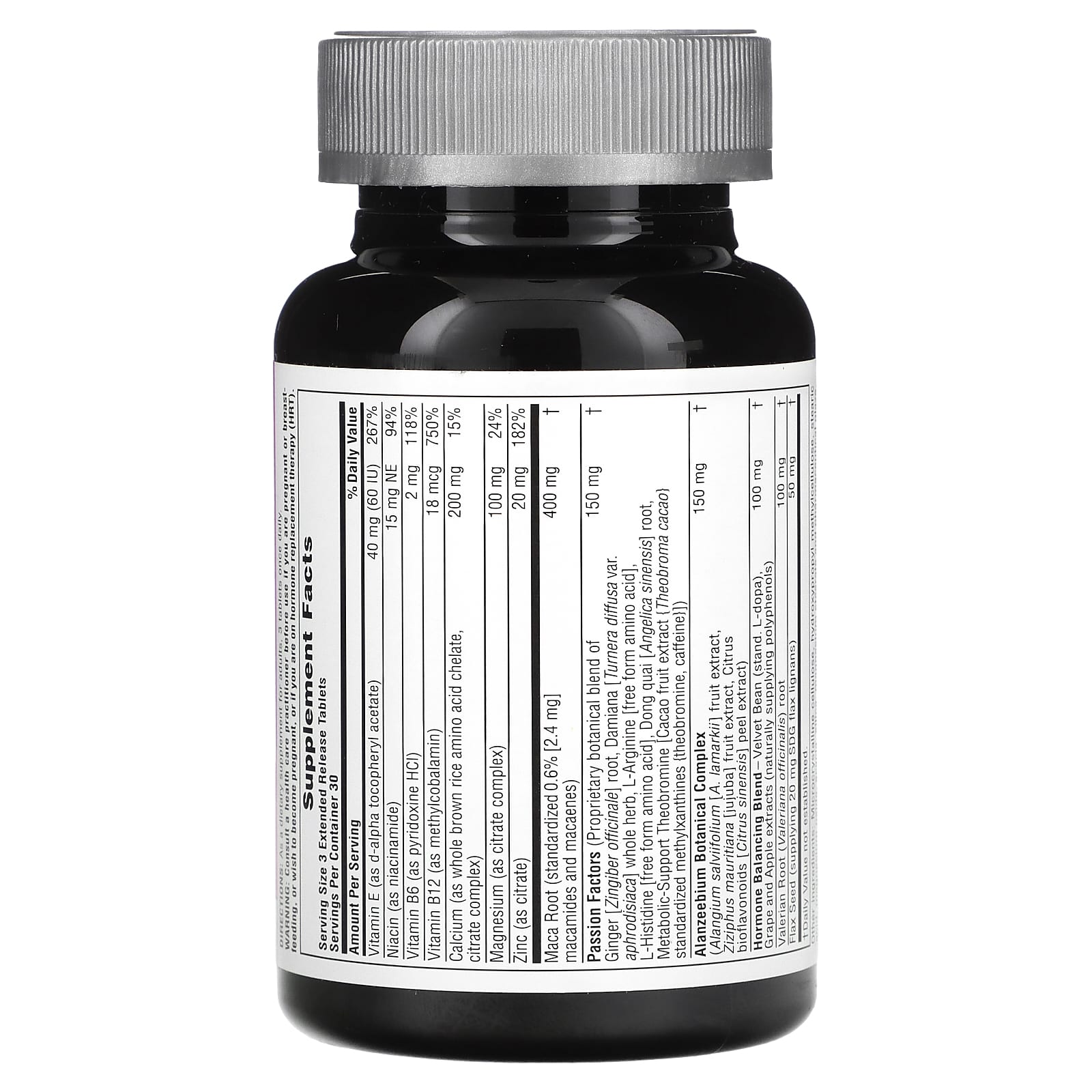 NaturesPlus, Ultra E Fem For Women, Maximum Strength, 90  Extended Release Tablets - Image 2
