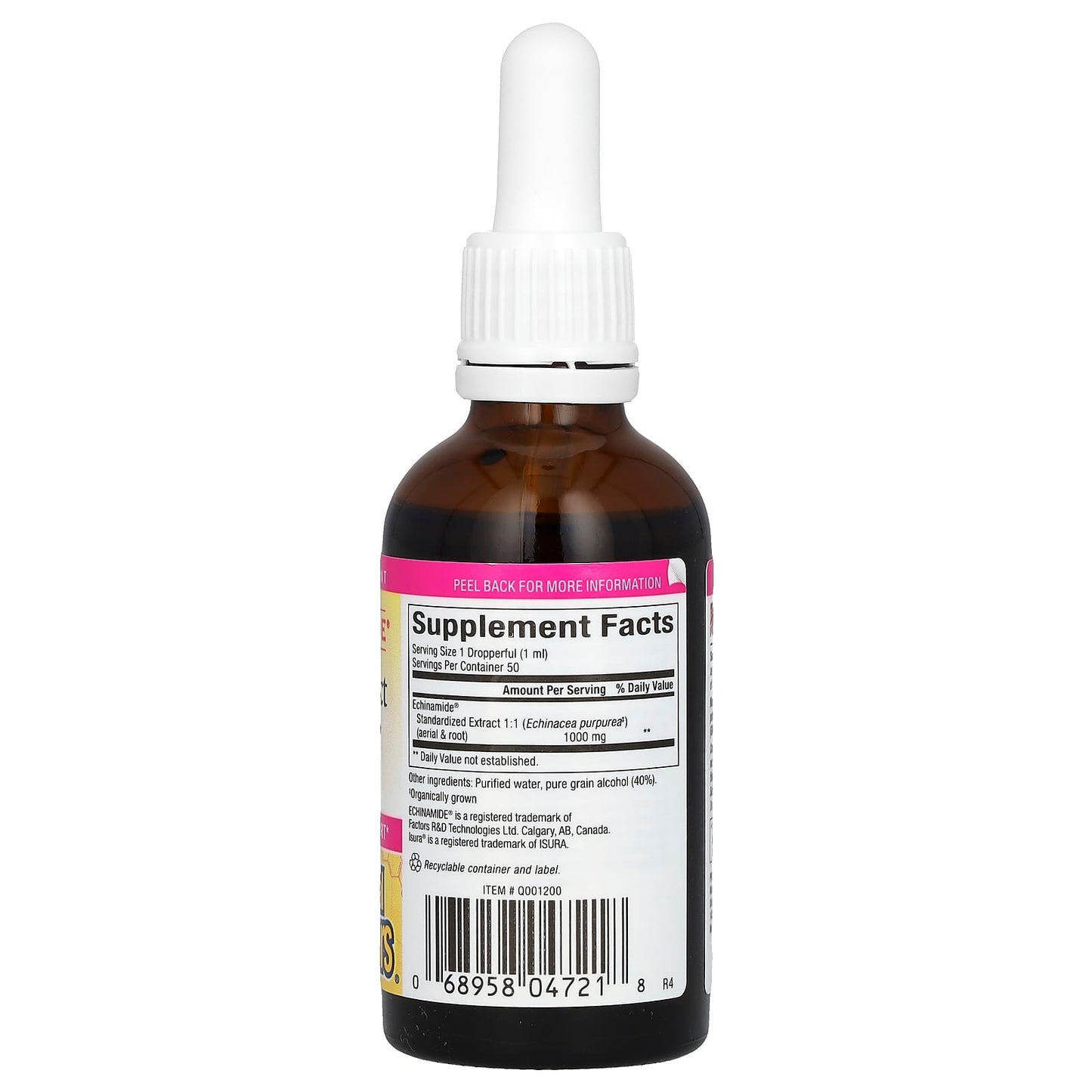 Natural Factors, Echinamide® Fresh Extract, 1,000 mg, 1.7 fl oz (50 ml) - Image 2