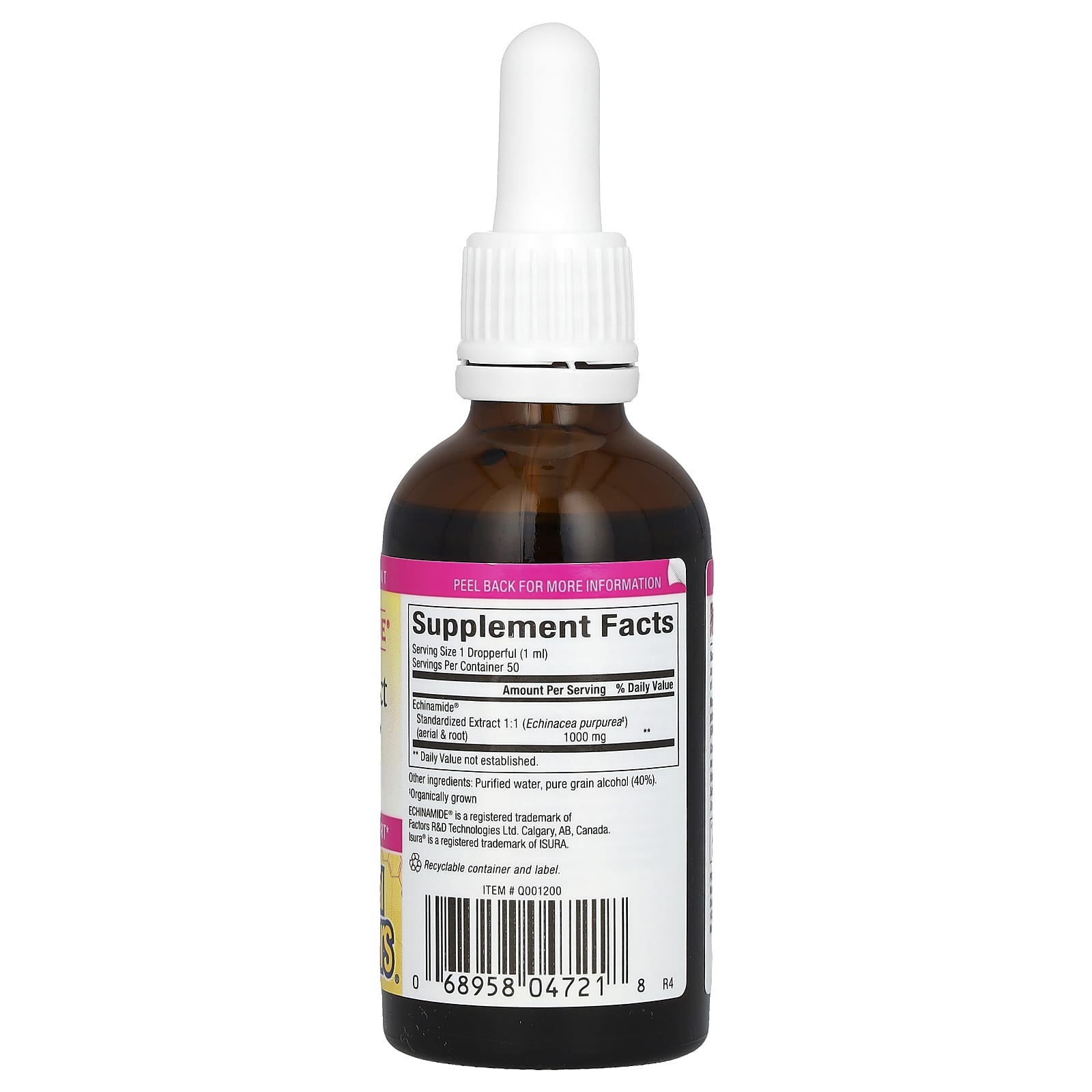 Natural Factors, Echinamide® Fresh Extract, 1,000 mg, 1.7 fl oz (50 ml) - Image 2