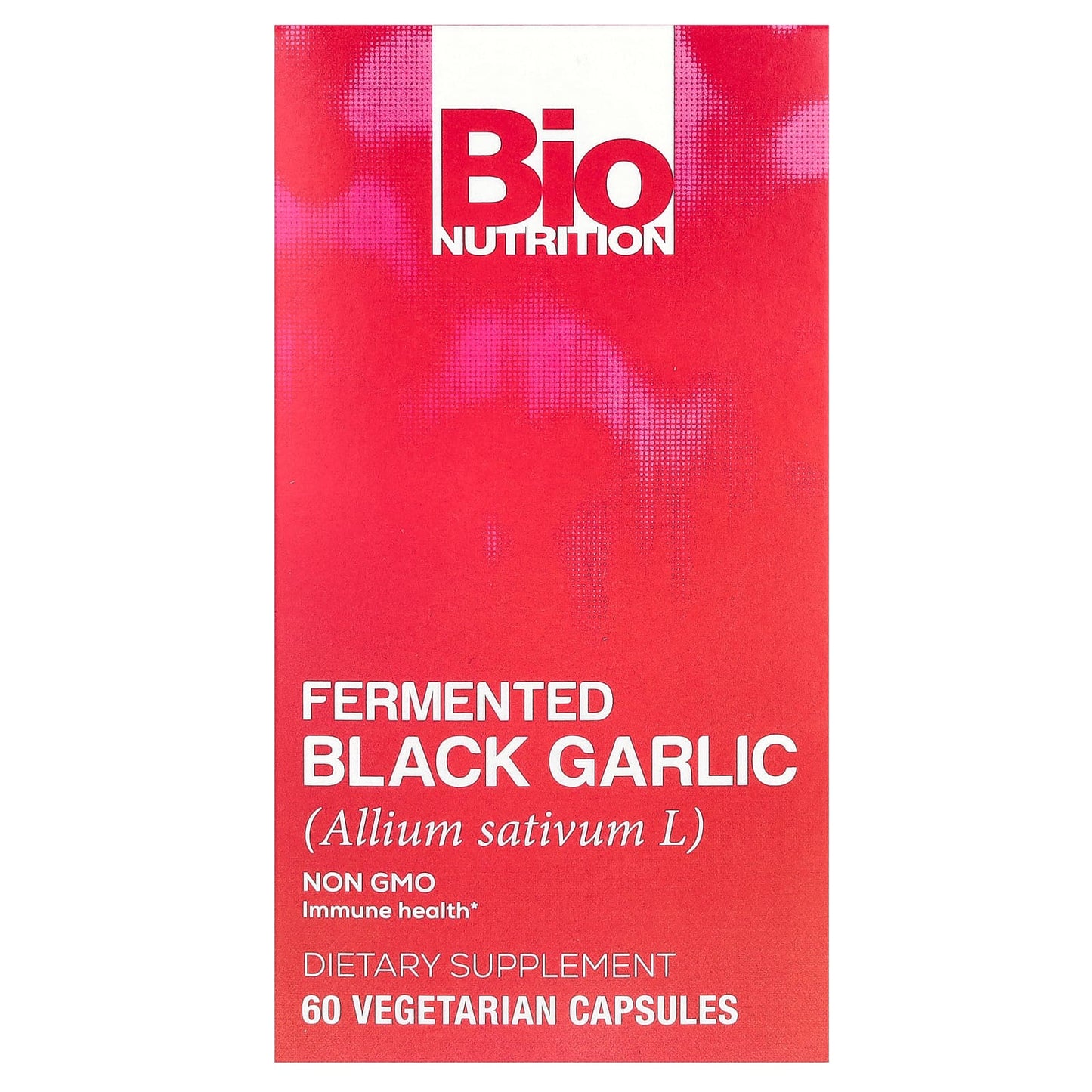 Fermented Black Garlic Supplement for Immune Health - 60 Capsules - Image 1