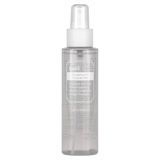 Deep Hydrating Klairs Fundamental Ampule Mist for Dewy Skin 125ml - Image 1