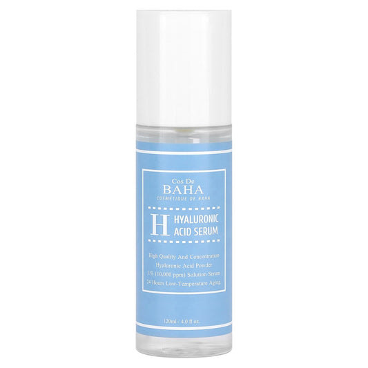 Hyaluronic Acid Serum by Cos De BAHA - 1% Hyaluronic Acid, 4 fl oz - Image 1