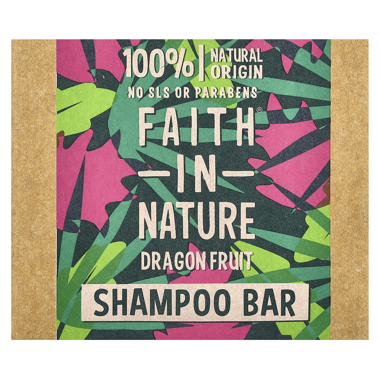 Nature's Harmony: Dragon Fruit Shampoo Bar by Faith in Nature, 3 oz - Image 1