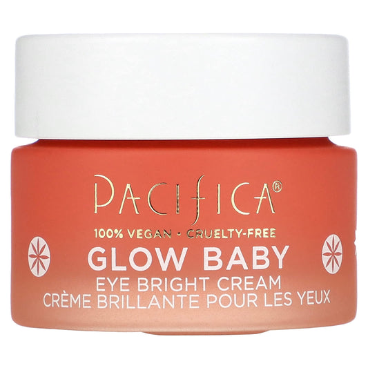 Pacifica, Glow Baby, Eye Bright Cream, Fragrance Free, 0.5 fl oz (15 ml) - Image 1