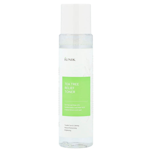iUNIK Tea Tree Relief Toner for Sensitive Skin, 6.7 fl oz (200 ml) - Image 1