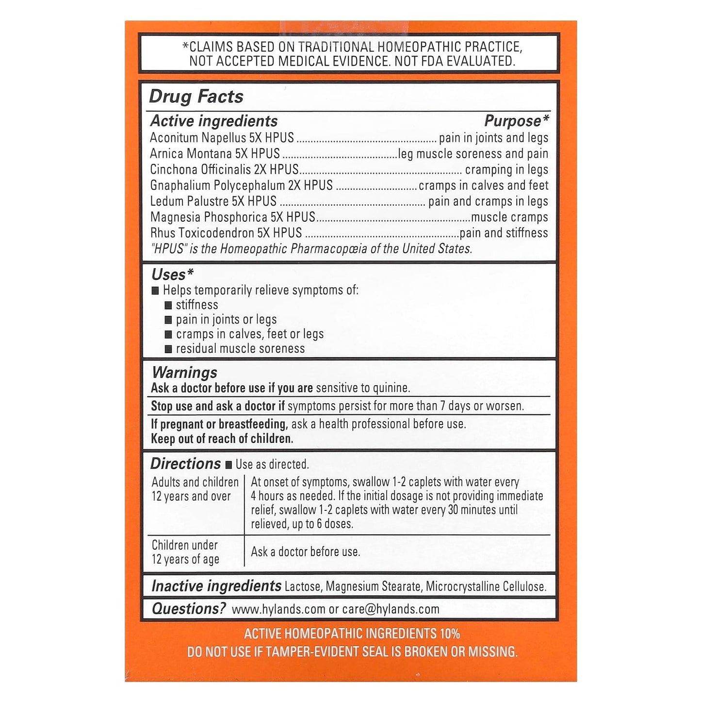 Relieve Leg Cramps & Muscle Soreness with Hyland's Naturals - Image 2