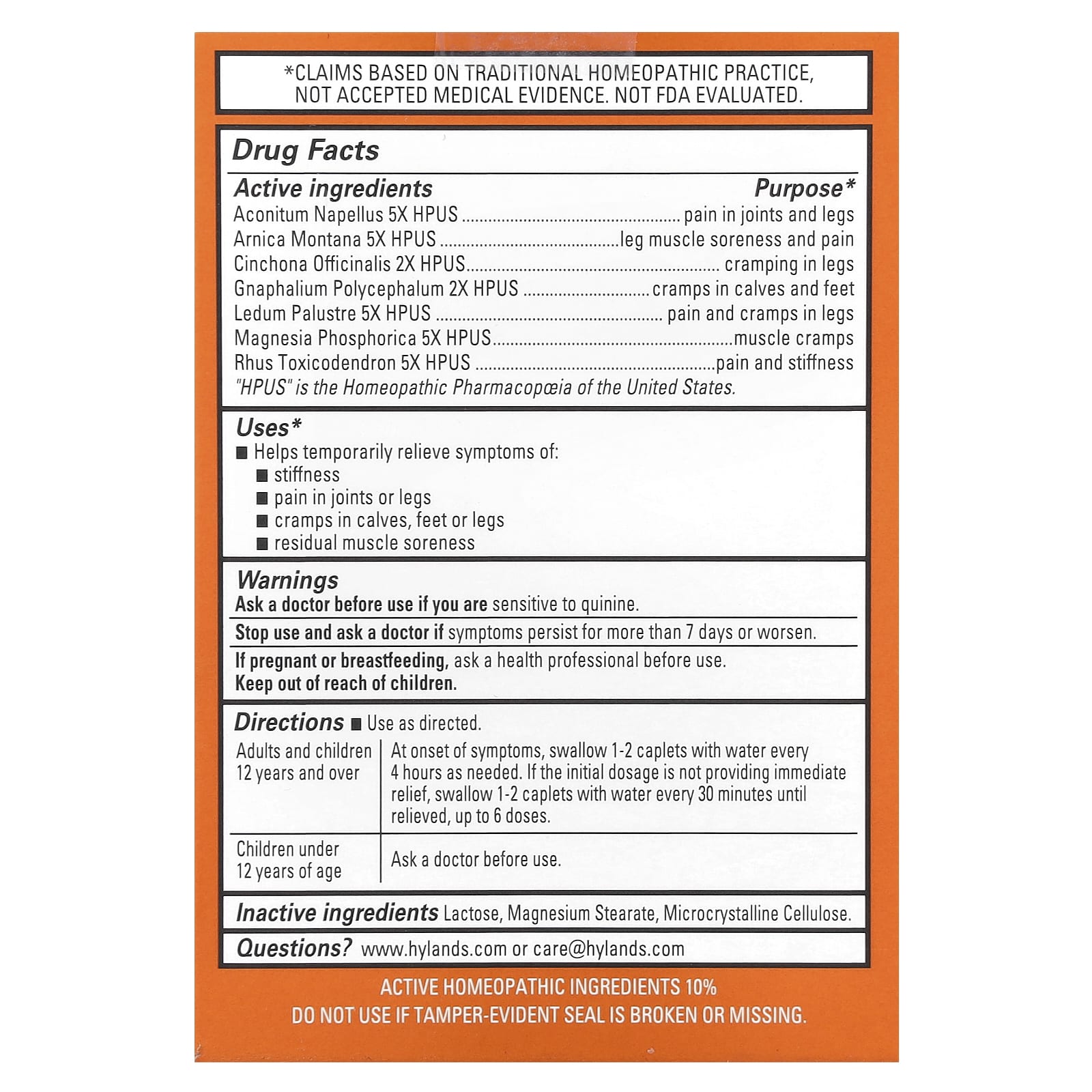 Relieve Leg Cramps & Muscle Soreness with Hyland's Naturals - Image 2