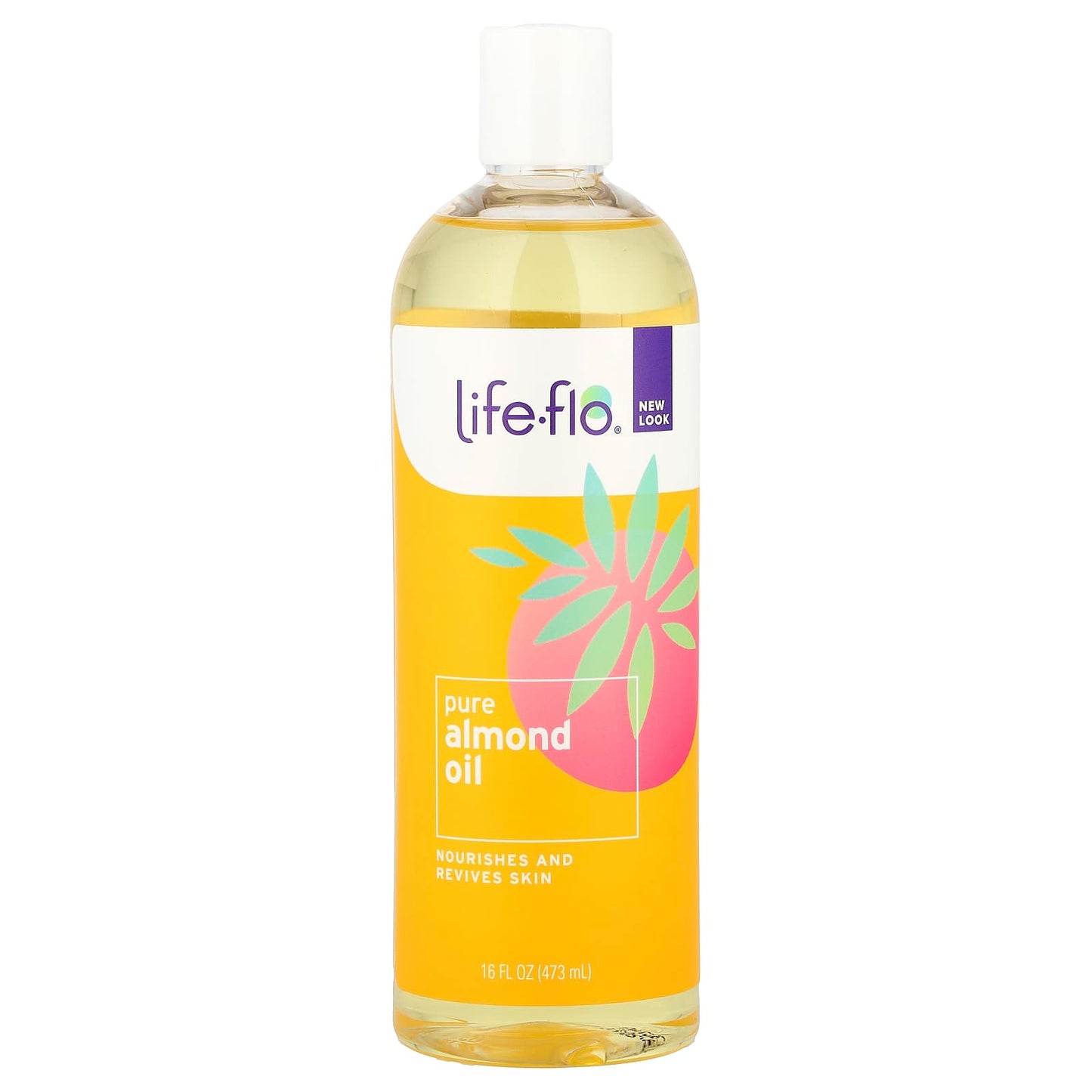 Life-flo, Pure Almond Oil, 16 fl oz (473 ml) - Image 1