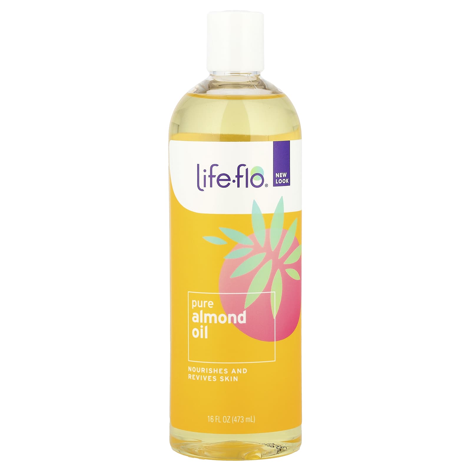 Life-flo, Pure Almond Oil, 16 fl oz (473 ml) - Image 1