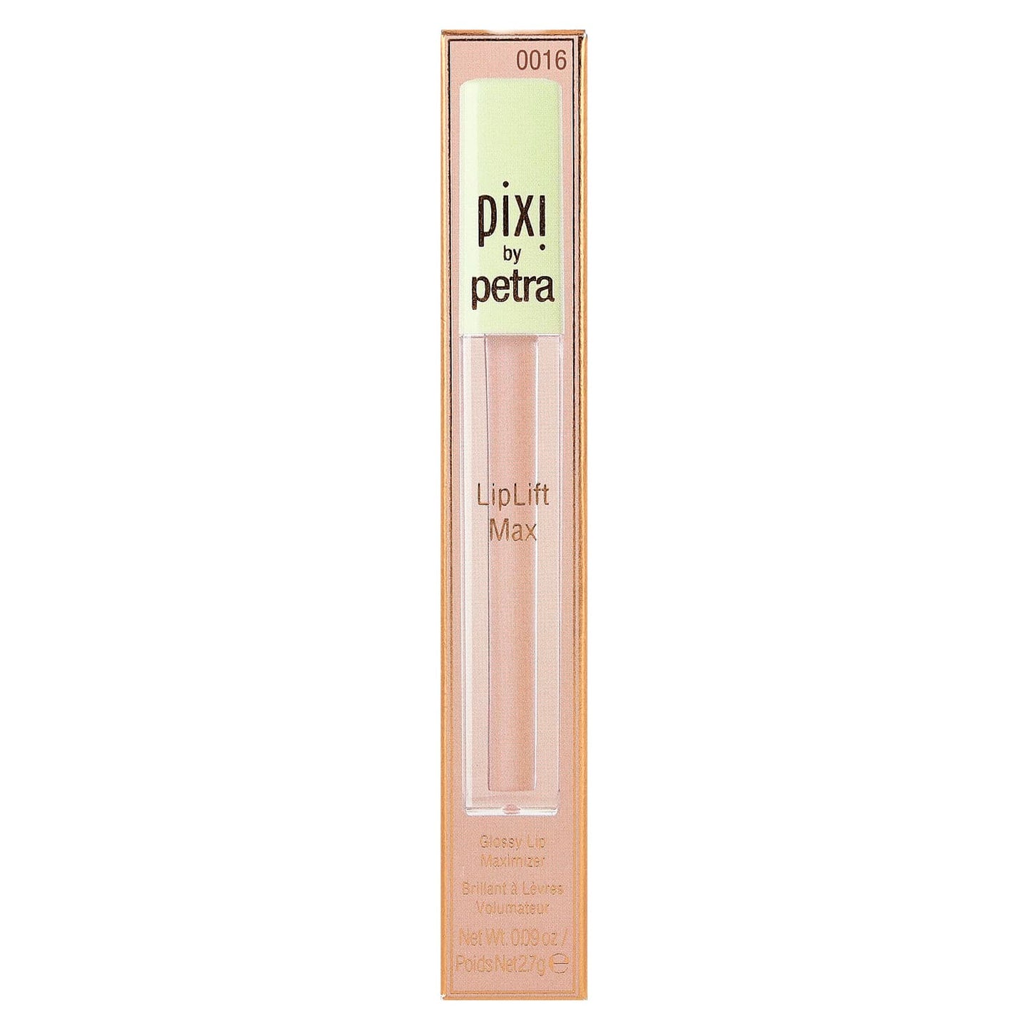 Pixi Beauty, LipLift Max, Glossy Lip Maximizer, 0016 Honey Sheen, 0.09 oz (2.7 g) - Image 2