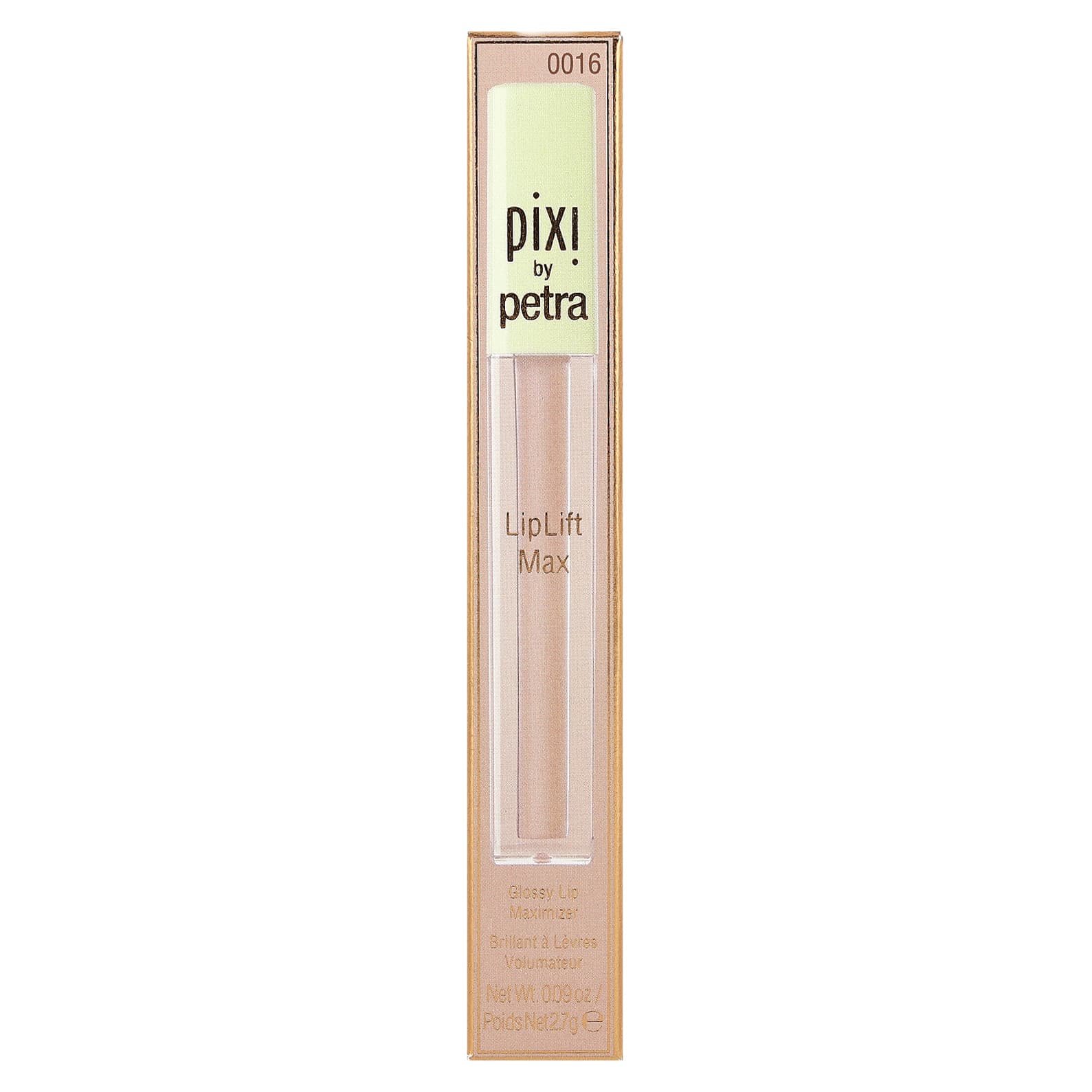 Pixi Beauty, LipLift Max, Glossy Lip Maximizer, 0016 Honey Sheen, 0.09 oz (2.7 g) - Image 2