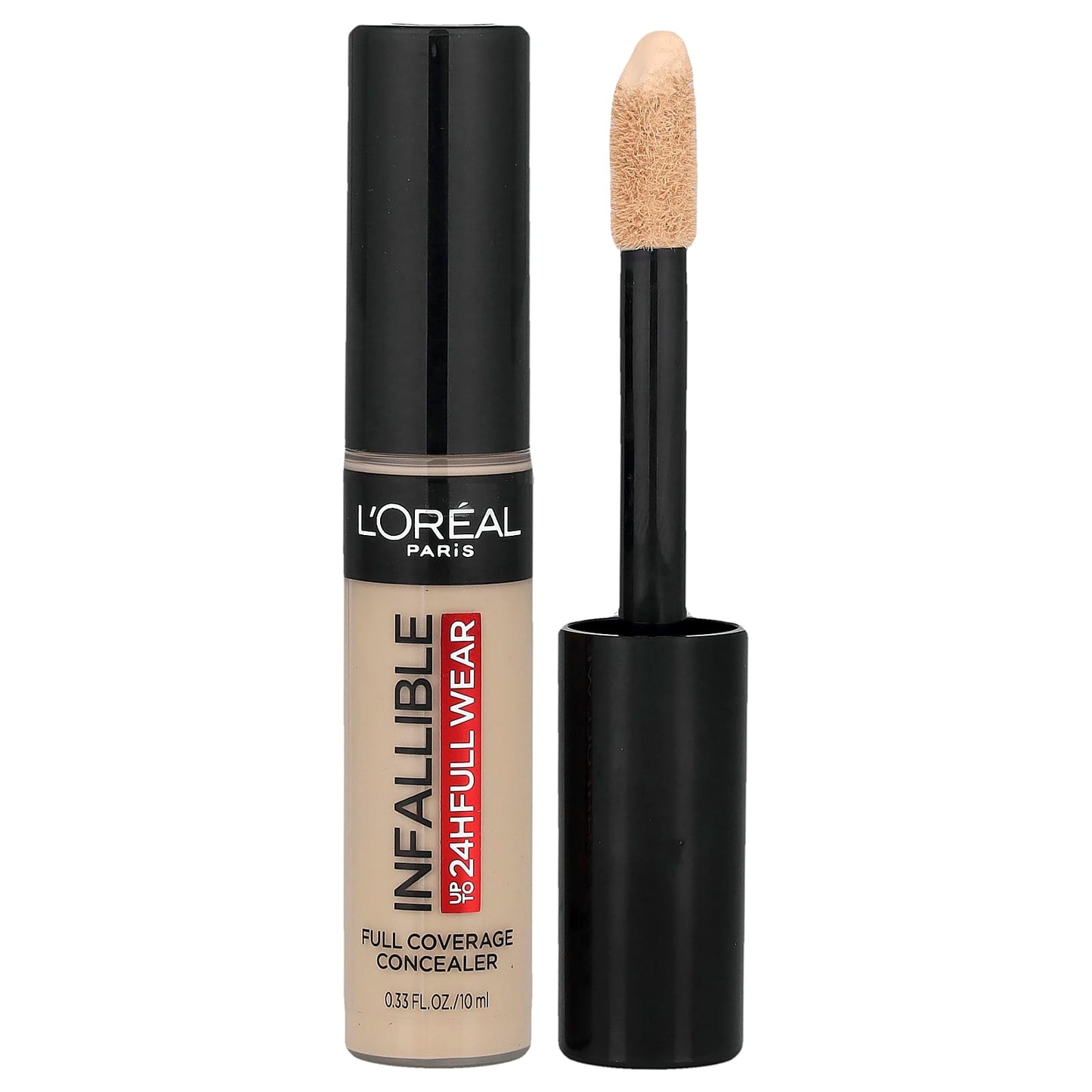 L'Oréal, Infallible, Full Coverage Concealer, 330 Ivory, 0.33 fl oz (10 ml) - Image 1