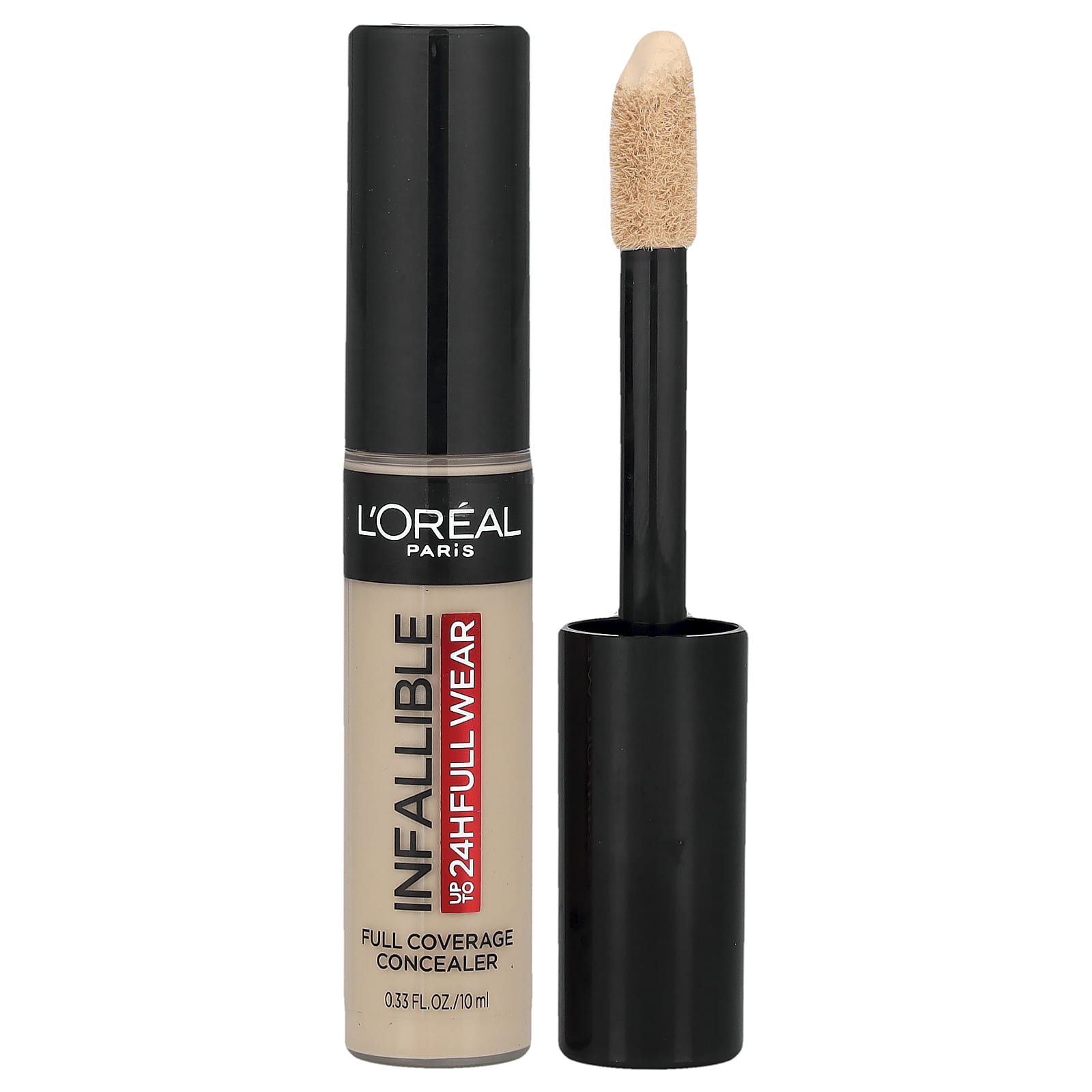 L'Oréal, Infallible, Full Coverage Concealer, 330 Ivory, 0.33 fl oz (10 ml) - Image 1