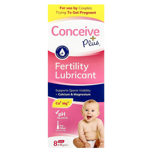 Boost Fertility with pH Balanced Conceive Plus Lubricant, 8 Pack - Image 1
