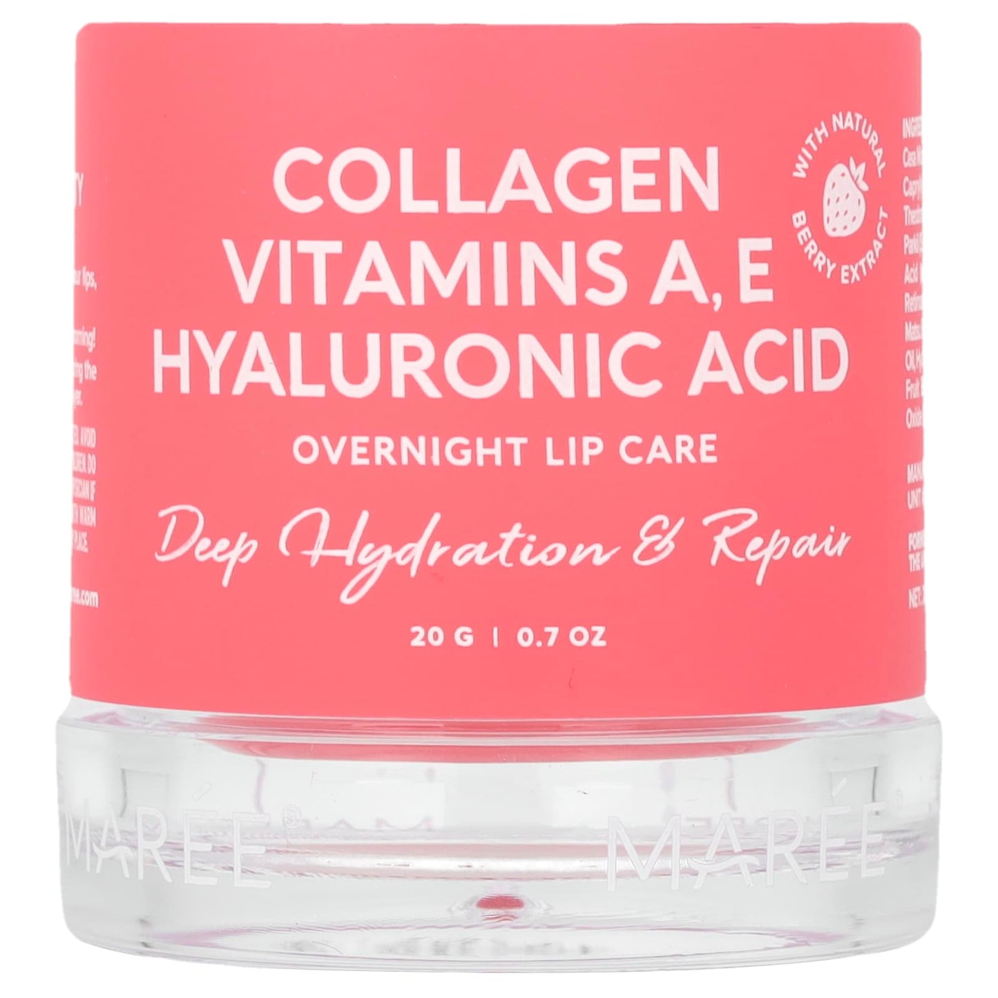 Maree, Overnight Recovery & Renewal Lip Mask, 0.7 oz (20 g) - Image 1