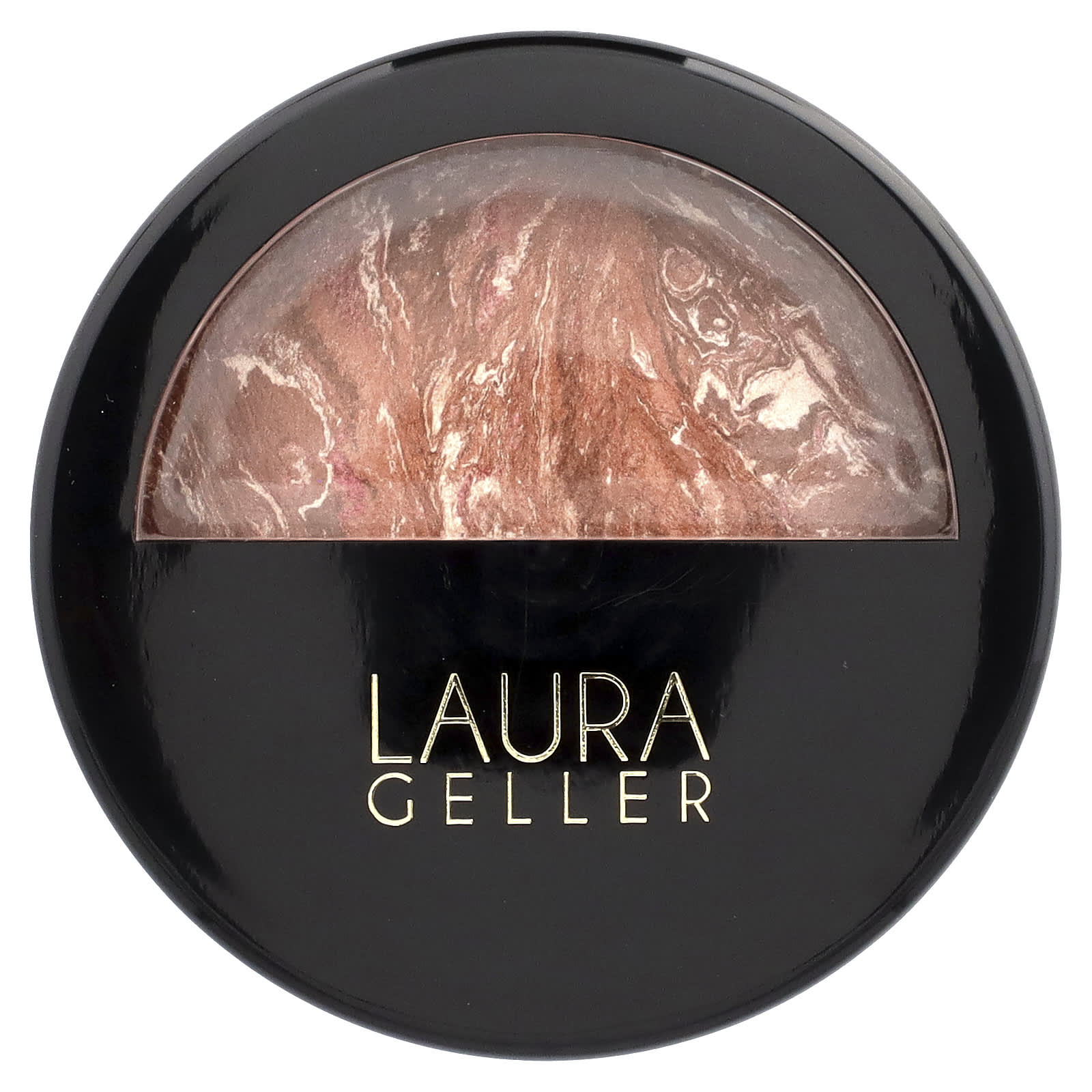 Laura Geller, Baked Bronze-N-Brighten, Multipurpose Bronzer, Deep, 0.32 oz (9 g) - Image 1