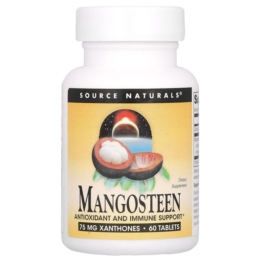Source Naturals, Mangosteen, 60 Tablets - Image 1