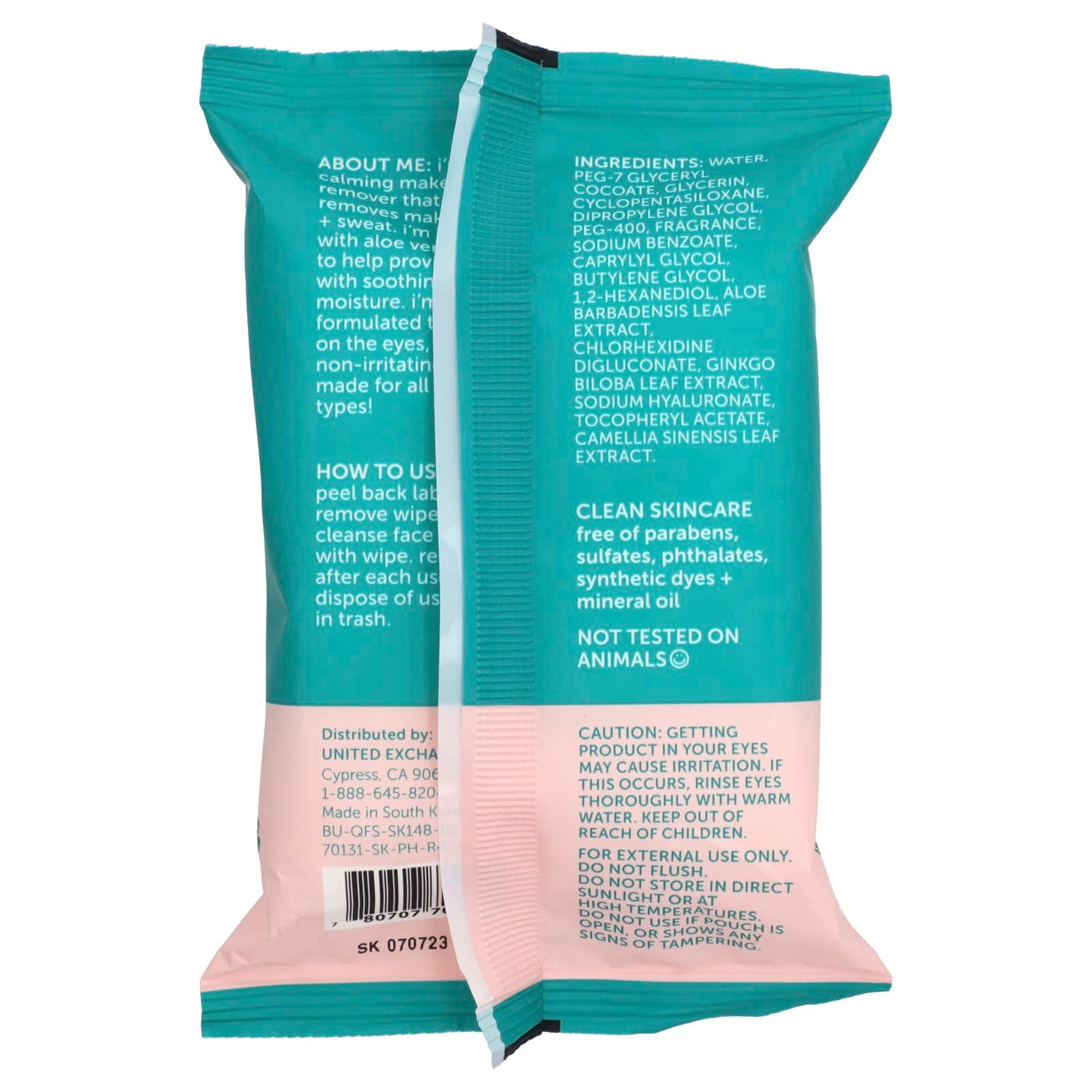 Nu-Pore, Aloe Makeup Remover Facial Wipes , 24 Wipes - Image 2