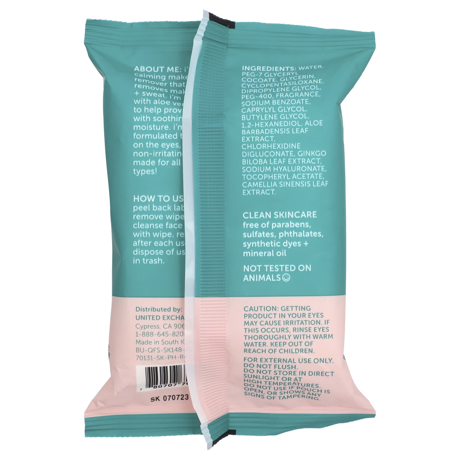 Nu-Pore, Aloe Makeup Remover Facial Wipes , 24 Wipes - Image 2