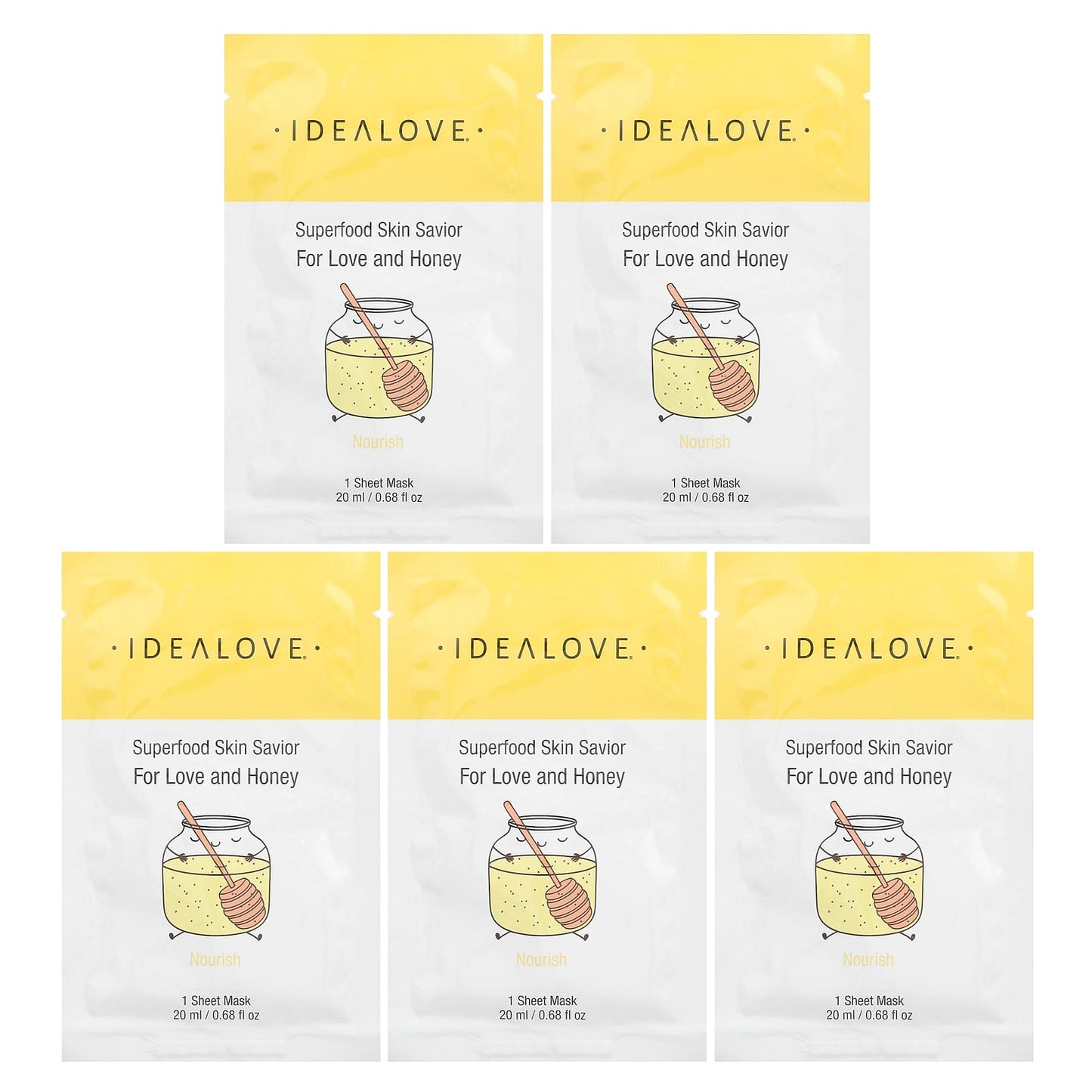 Unlock Radiant Skin with Idealove Superfood Sheet Masks - Image 1