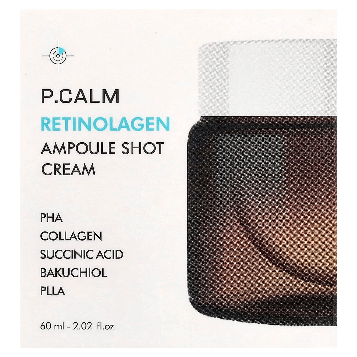 P.CALM, Retinolagen Ampoule Shot Cream , 2.02 fl oz (60 ml) - Image 2