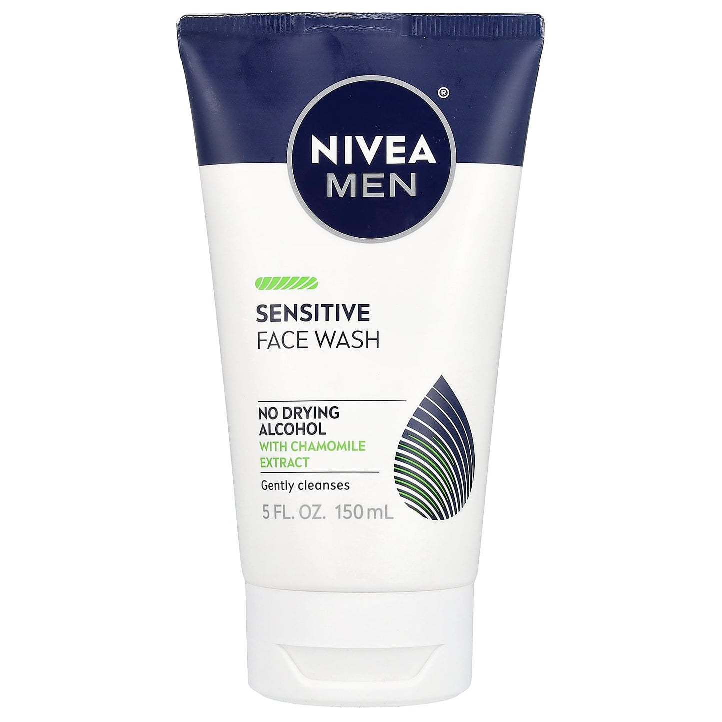 Nivea, Men, Sensitive Face Wash, 5 fl oz (150 ml) - Image 1