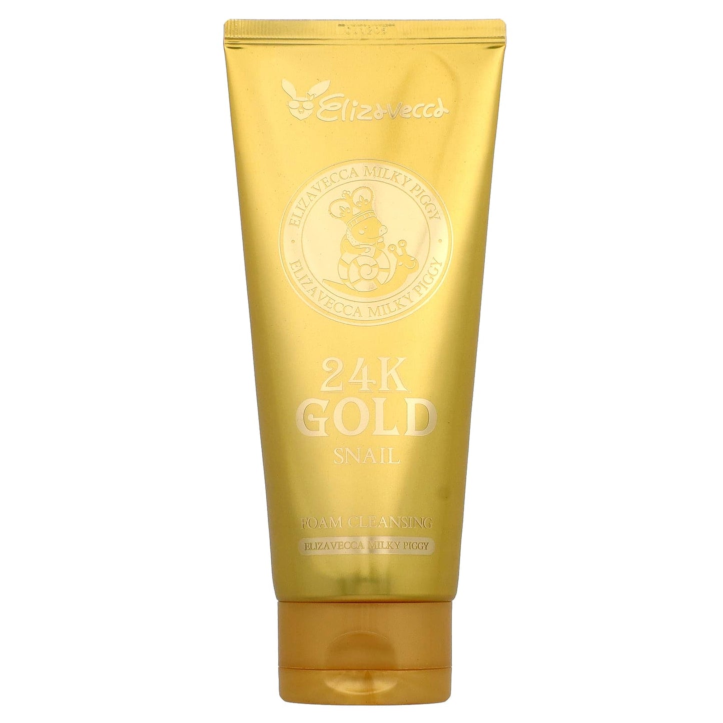 24K Gold Snail Foam Cleansing for Bright, Clear Skin by Elizavecca - Image 1