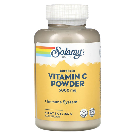 Solaray, Buffered Vitamin C Powder, 8 oz (227 g) - Image 1