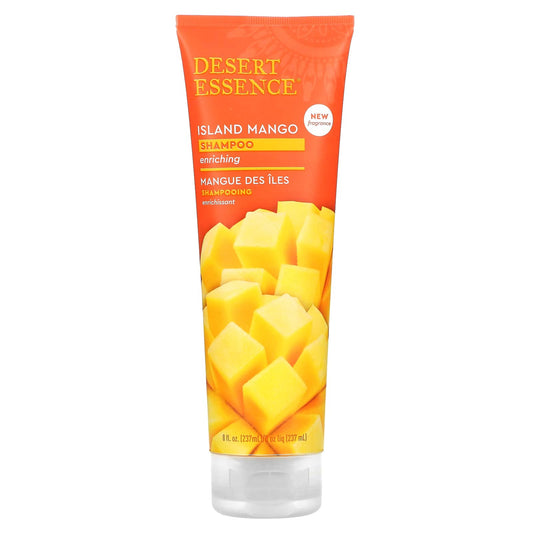 Desert Essence Island Mango Shampoo, Enriching, 8 fl oz - Image 1