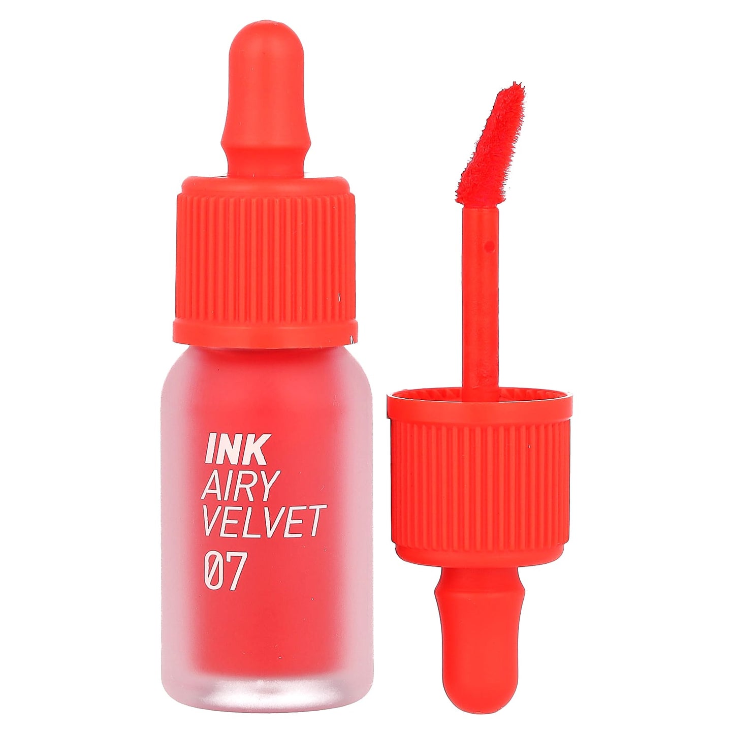 Peripera, Ink Airy Velvet Lip Tint, 07 Heart Grapefruit, 0.14 oz (4 g) - Image 1