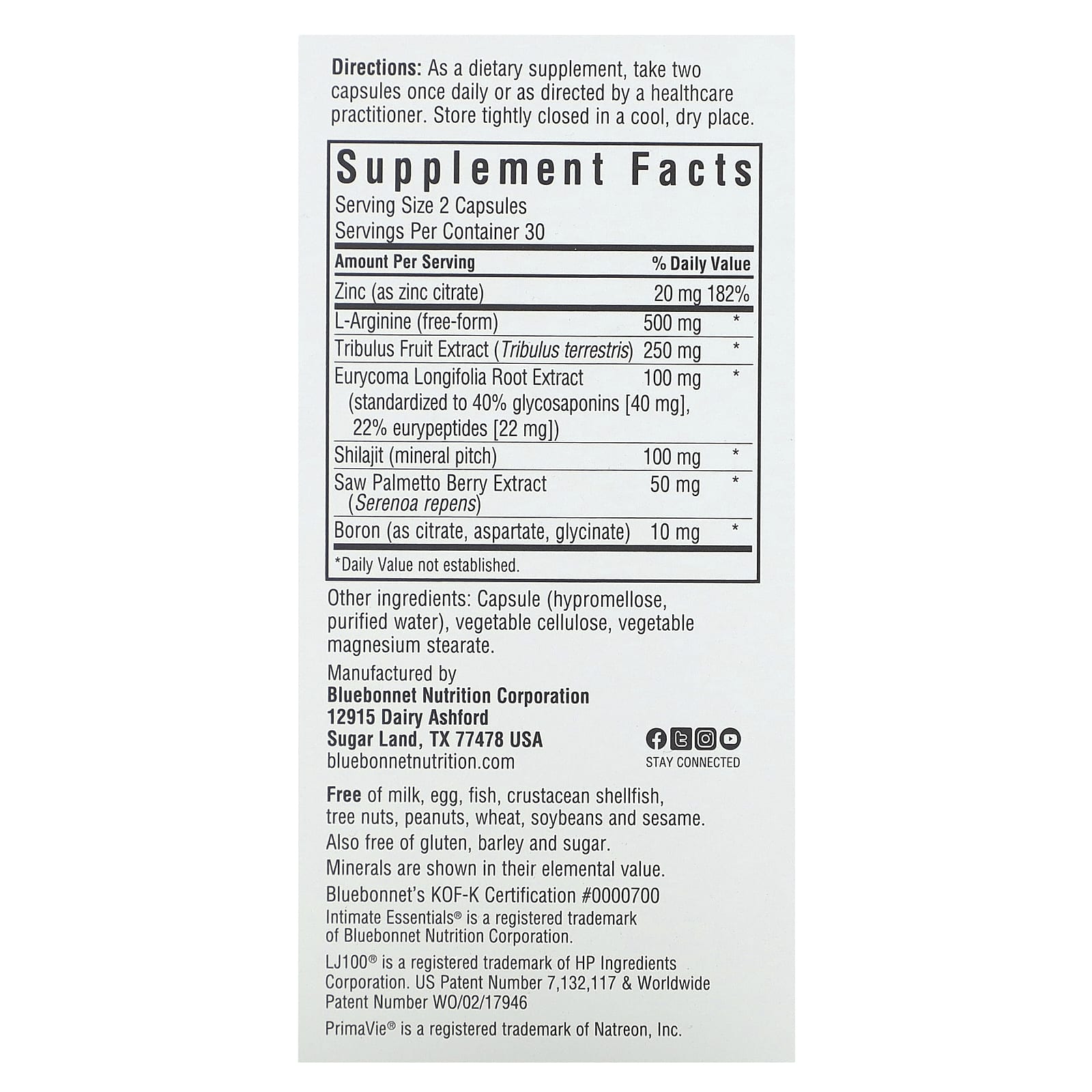 Boost Testosterone & Libido with Bluebonnet Nutrition Intimate Essentials - Image 2