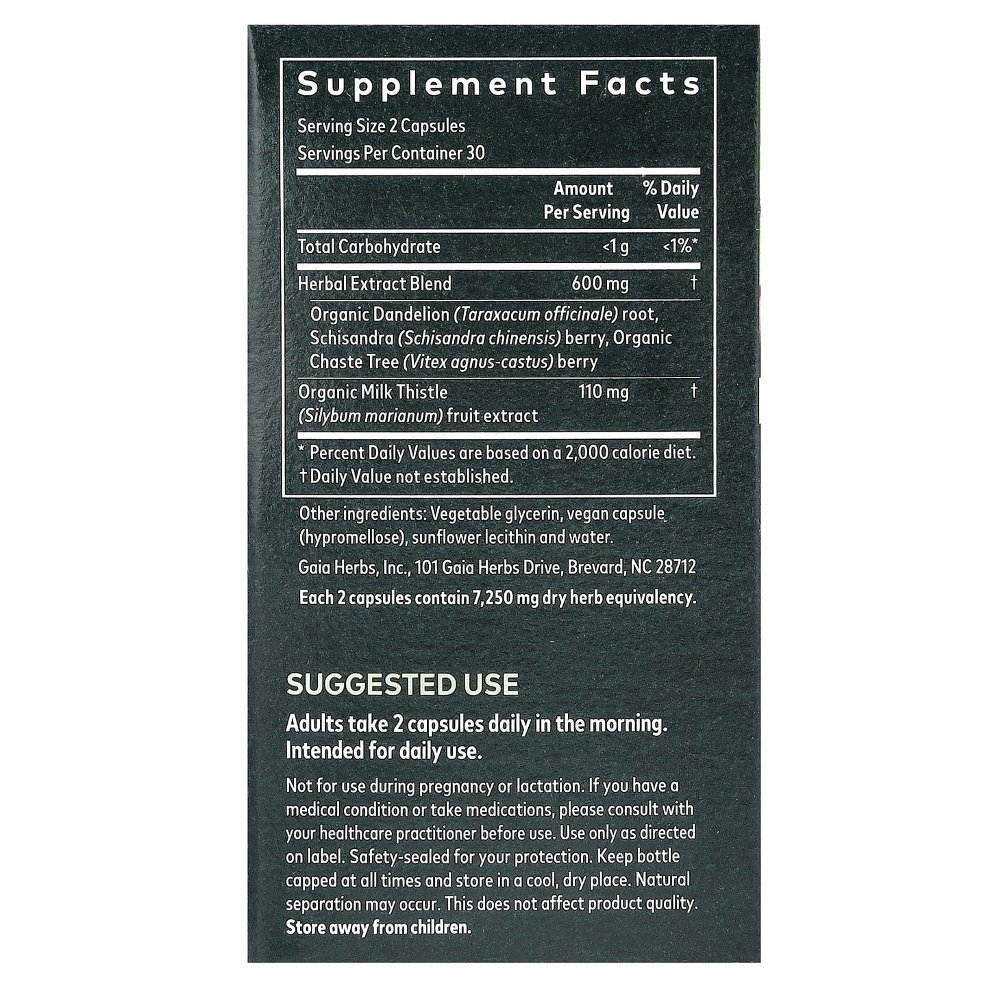 Gaia Herbs Cycle Support for Women & Period Relief, 60 Vegan Liquid Capsules - Image 2