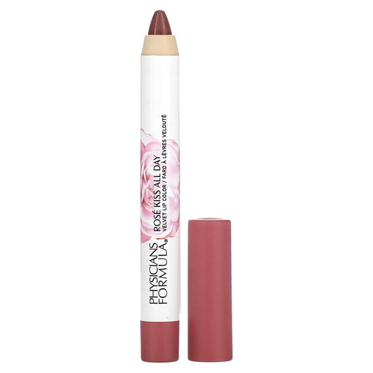 Physicians Formula, Rosé Kiss All Day, Velvet Lip Color, 1711509 First Kiss, 0.15 oz (4.3 g) - Image 1