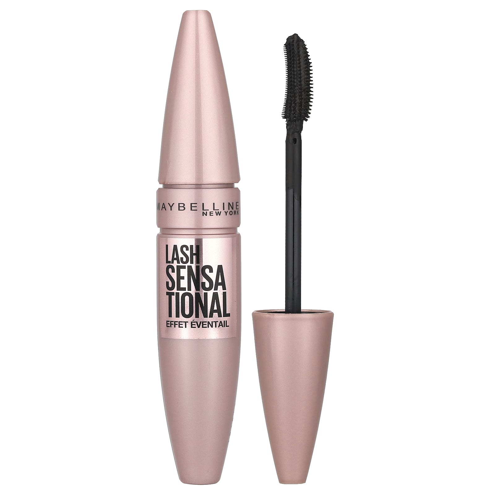 Maybelline, Lash Sensational Mascara, 253 Blackest Black, 0.32 fl oz (9.5 ml) - Image 1