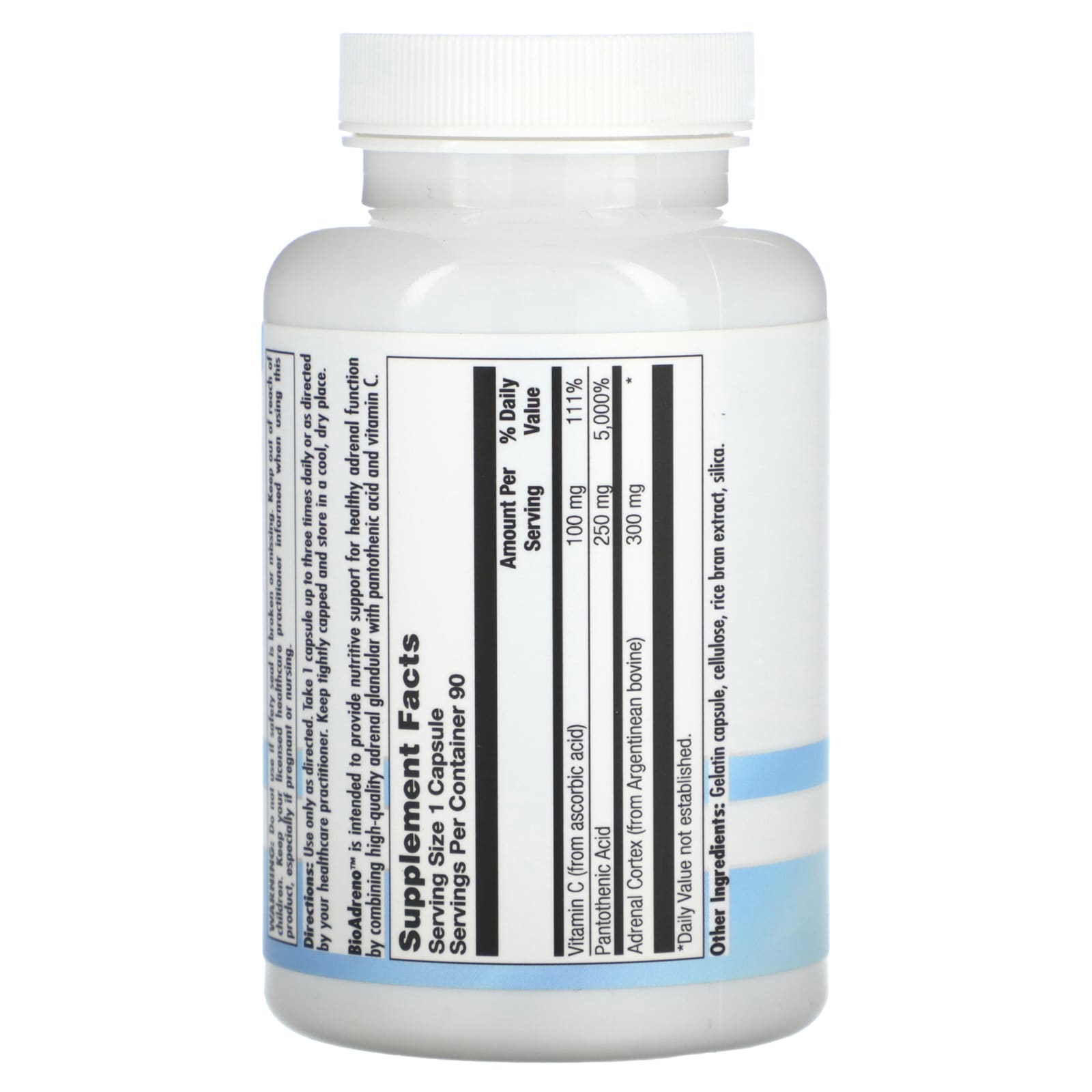 Nutra BioGenesis, BioAdreno, 90 Capsules - Image 2