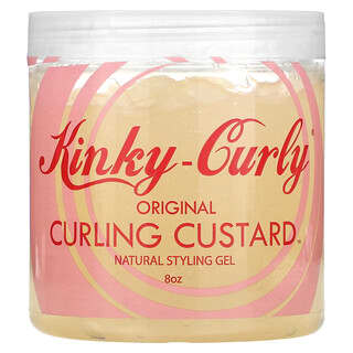 Natural Hair Curling Custard by Kinky-Curly - Moisturizing Styling Gel
