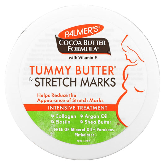 Palmer's, Cocoa Butter Formula® with Vitamin E, Tummy Butter for Stretch Marks, 4.4 oz (125 g) - Image 1