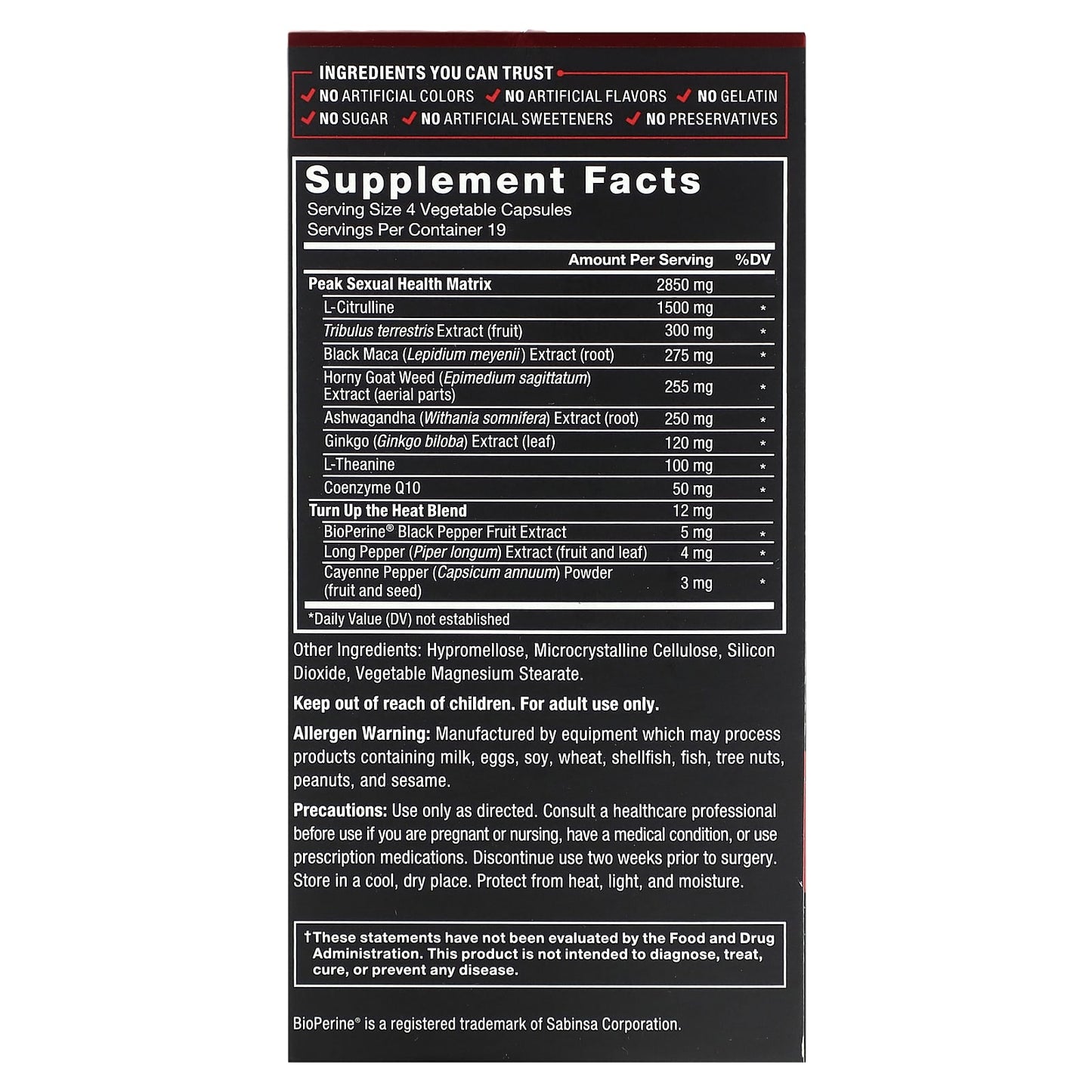 Unlock Peak Performance with Force Factor Score! Premium Libido Enhancer, 76 Capsules - Image 2