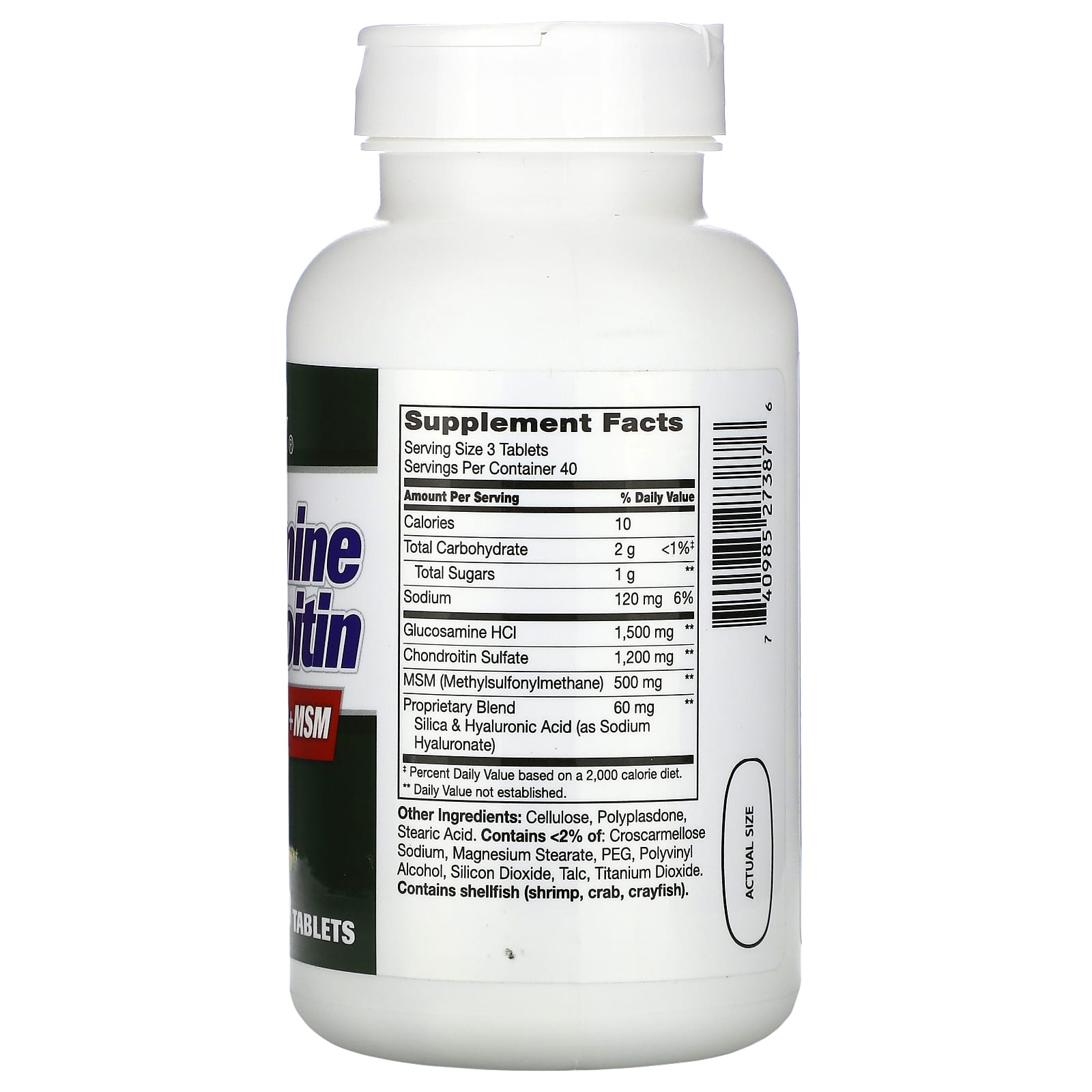 21st Century Joint Support Formula - 120 Tablets - Image 2