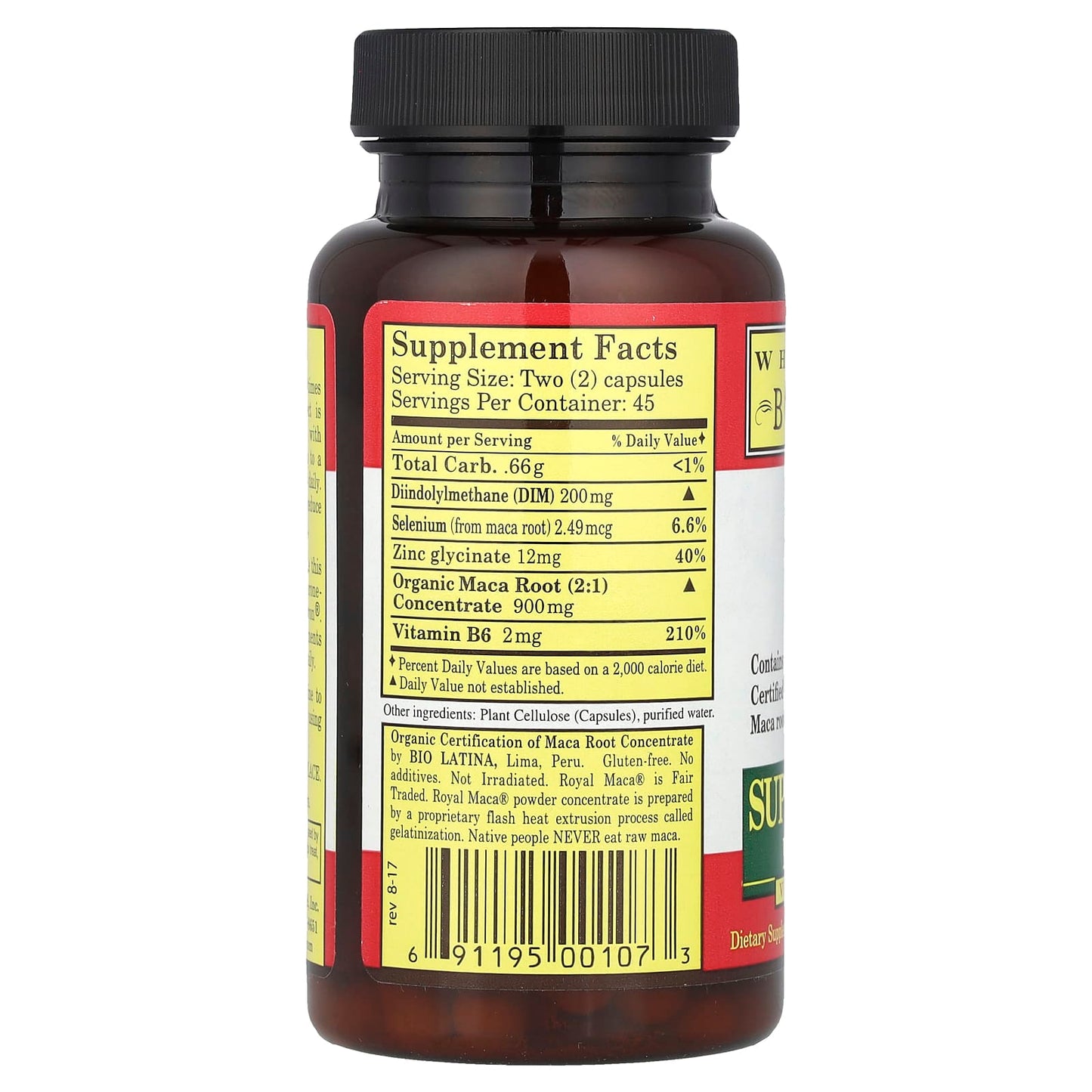 Whole World Botanicals, Super Royal Maca® For Men, 90 VegCaps - Image 2
