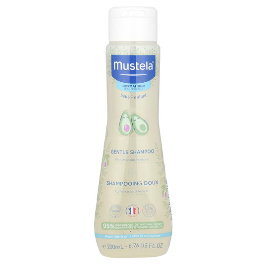 Mustela, Gentle Shampoo, 6.76 fl oz (200 ml) - Image 1