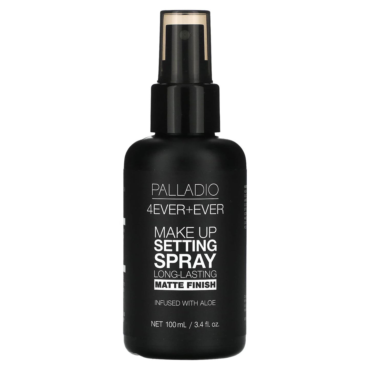 Palladio, 4Ever + Ever, Makeup Setting Spray, Long-Lasting Matte Finish, 3.4 fl oz (100 ml) - Image 1