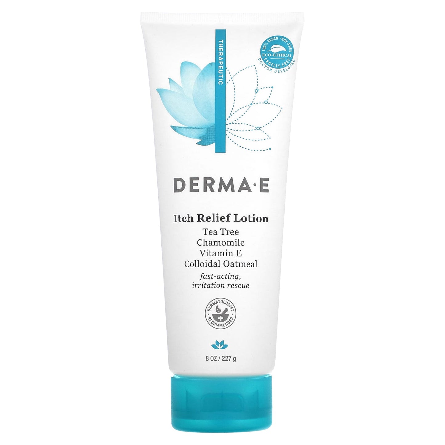 Fast-Acting Itch Relief Lotion for Dry, Itchy Skin by Derma E - Image 1