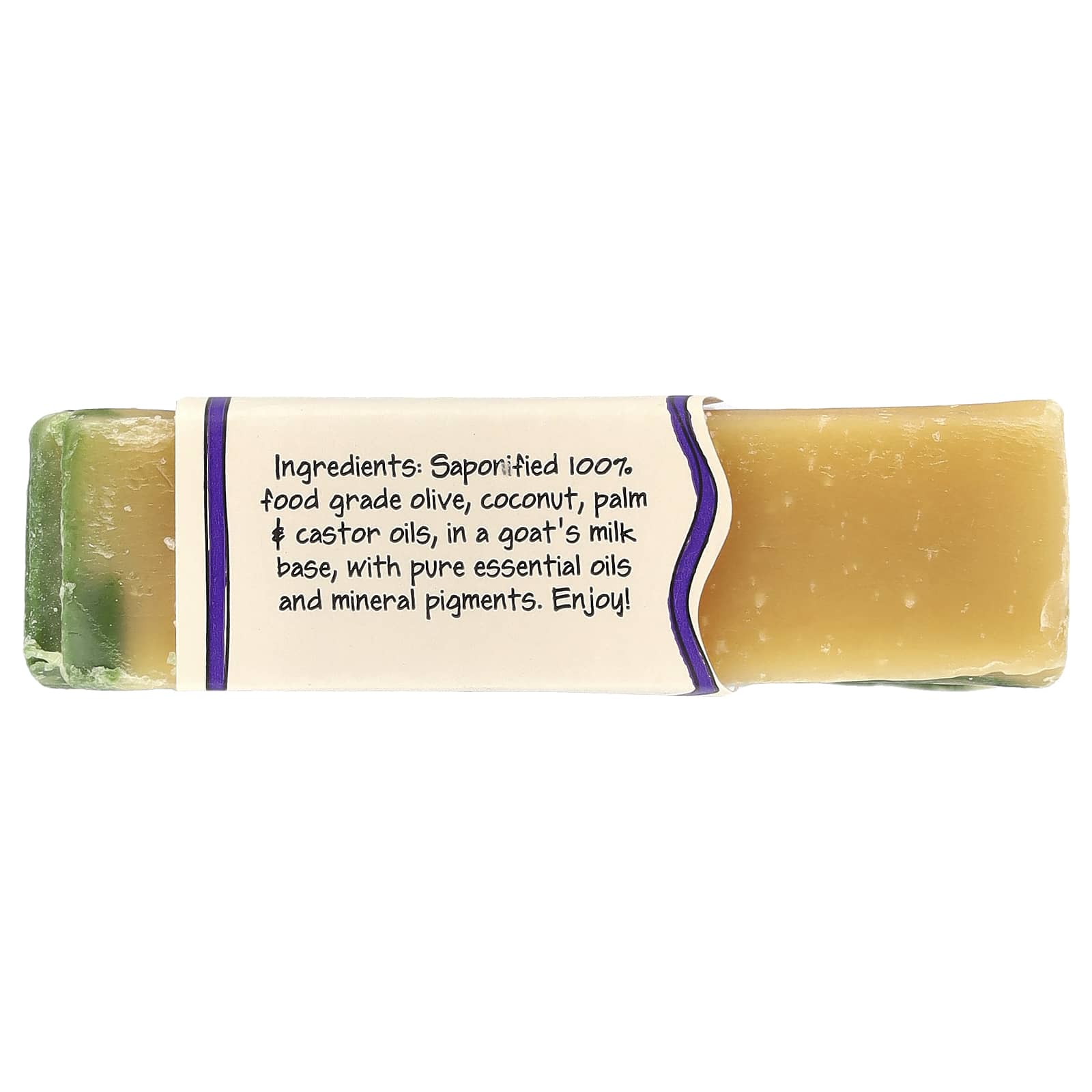 ZUM, Zum Bar®, Goat's Milk Bar Soap, Lemongrass, 3 oz - Image 2