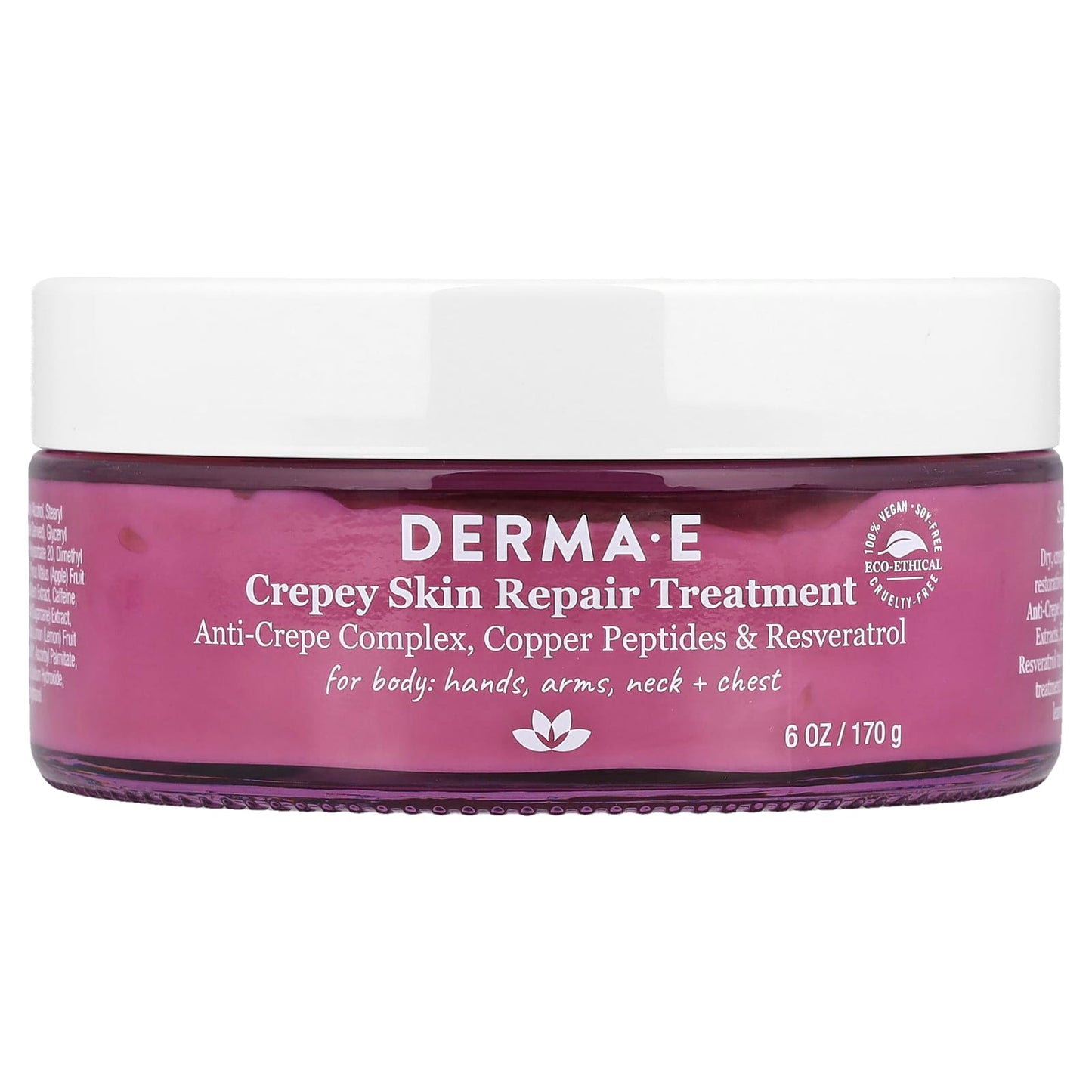 Derma E Crepey Skin Repair Treatment, 100% Vegan, Cruelty-Free - Image 1