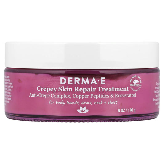 Derma E Crepey Skin Repair Treatment, 100% Vegan, Cruelty-Free - Image 1