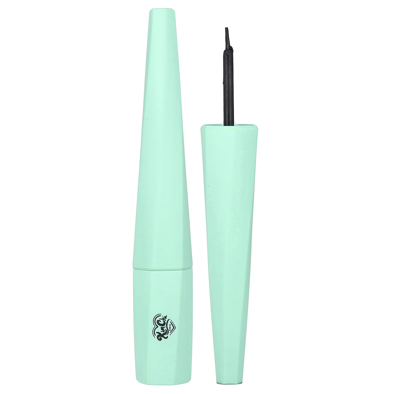 KimChi Chic Beauty, Stage Proof Liquid Liner®, 01 Classic Brush, Blackest Black , 0.1 fl oz (3 ml) - Image 1