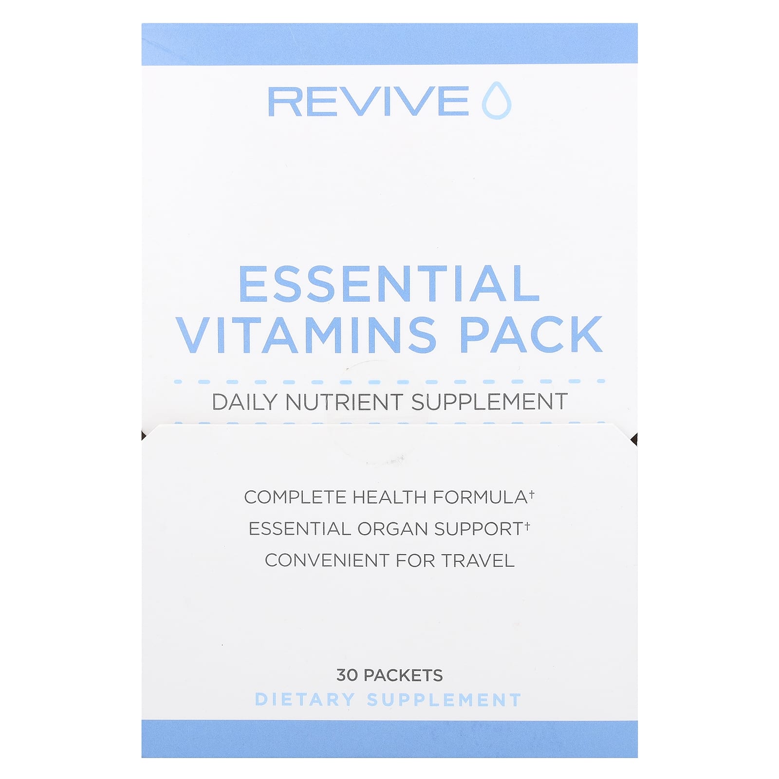 Revive, Essential Vitamins Pack, 30 Packets - Image 1